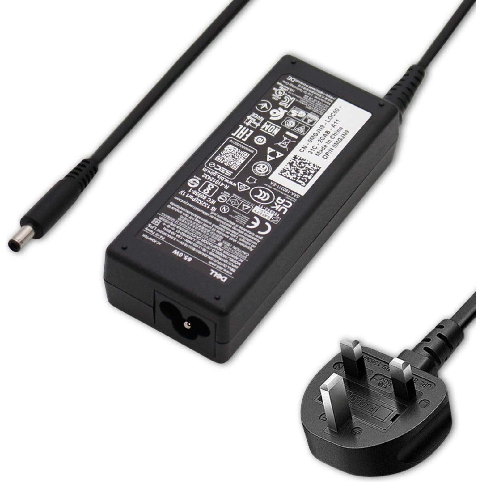 Thumbnail - Dell AC Adapter, 65W, 19.5V, 3Pin (65 W), Notebook Netzteil