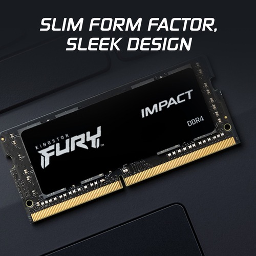 Actual product image Kingston FURY Impact (2 x 16GB, 3200 MHz, DDR4-RAM, SO-DIMM)