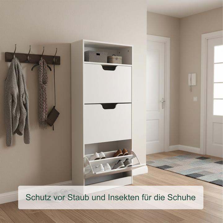 Produktbild Relaxdays Schuhschrank (60 x 24 x 140 cm)