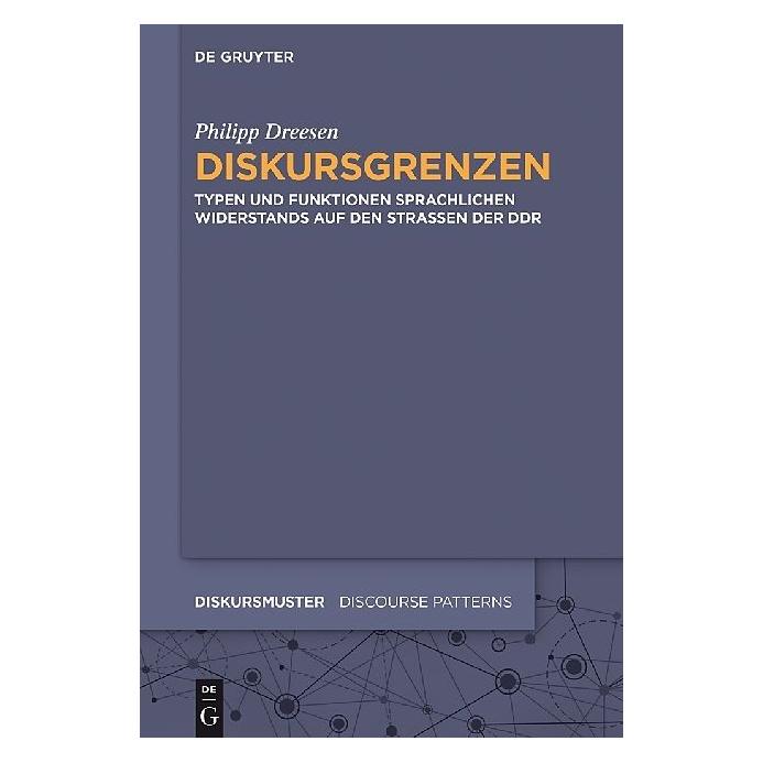 De Gruyter Diskursgrenzen (Deutsch, Philipp Dreesen, 2015) (8042614)