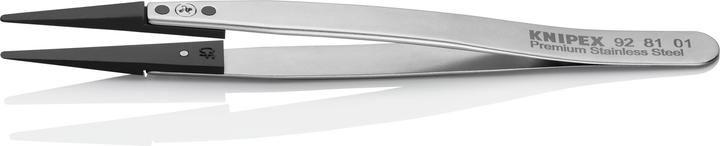 Produktbild Knipex Pinzette mit Wechselspitzen ESD