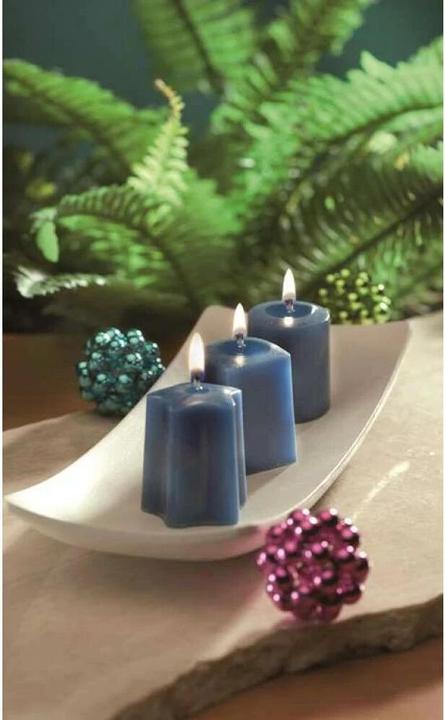Produktbild hobbytime Wachsfarbe blau 5 g in Pastillenform