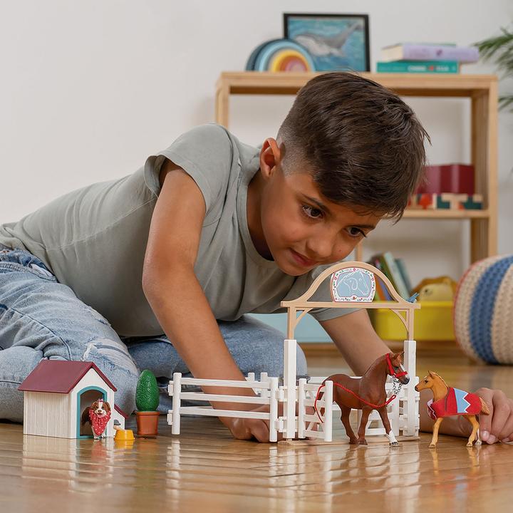 Produktbild Schleich Hannahs Gäste mit Ruby Dog