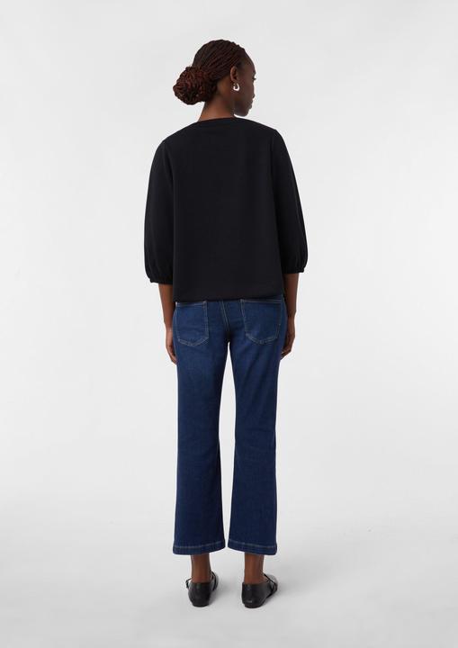 Produktbild Comma Sweatshirt Sweatshirt mit Ballonärmel und Seitenschlitzen (42)