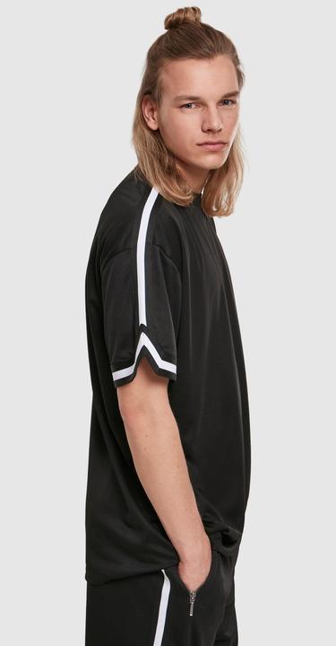 Actual product image Urban Classics Oversized Stripes Mesh Tee (M)