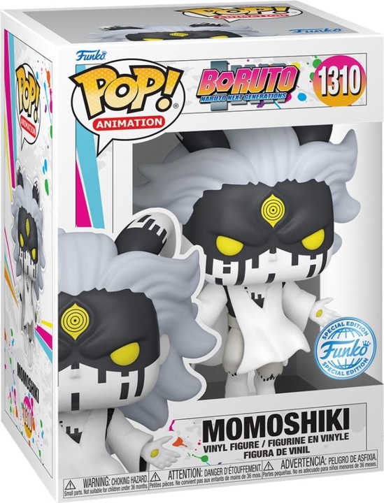Actual product image Funko Boruto: Naruto Next Generations POP! Animation Vinyl figurine Momoshiki Otsutsuki 9 cm