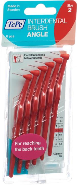 Actual product image TePe Interdental brushes Angle ISO 2 (6x, 0.50 mm)