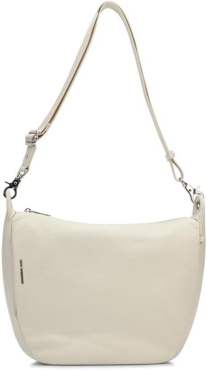 Actual product image Mandarina Duck Mellow Leather Crossover with Adjustable Strap, Detachable Hook, and Interior Pockets