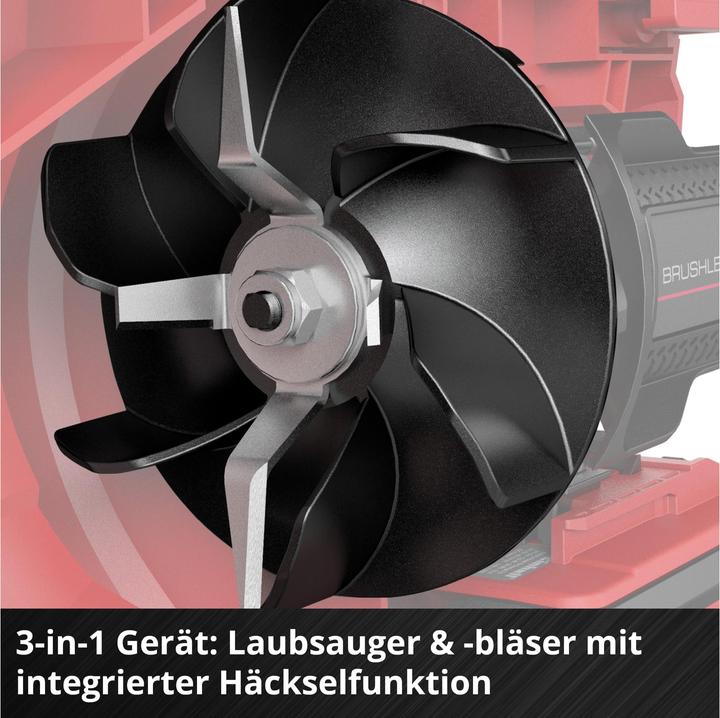 Productafbeelding Einhell Power X-Change Venturro (Oplaadbare batterij, Bladblazer, Bladzuiger, Vacuüm en ventilator)