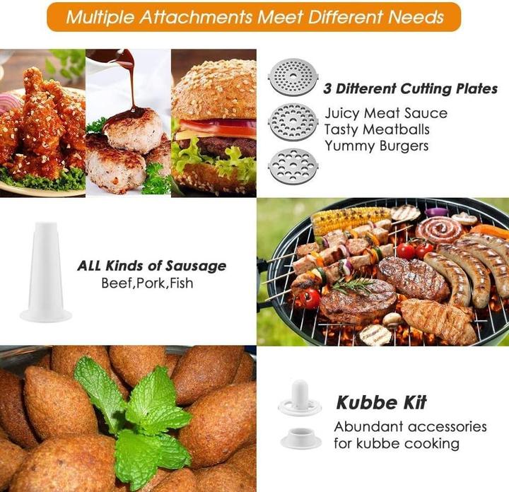 Actual product image Coocheer Electric Meat Grinder Sausage Machine