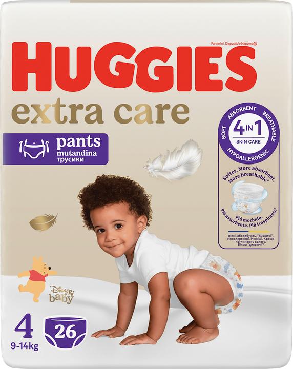 Produktbild Huggies Extra Care (Gr. 4, Monatsbox, 26 Stk.)