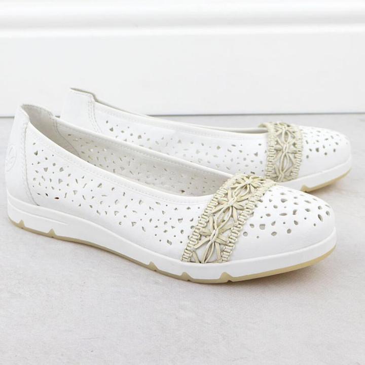 Actual product image Rieker Damen-Ballerinas mit durchbrochenem Muster (41)