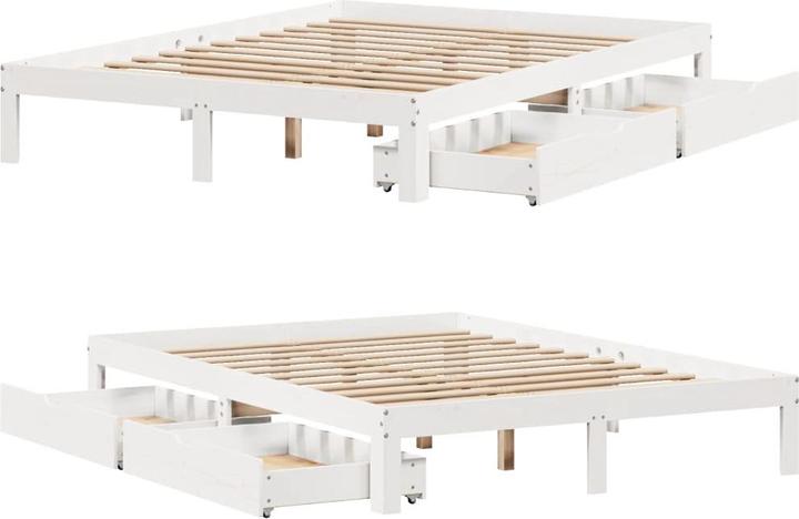Actual product image vidaXL Bettrahmen (140 x 200 cm)
