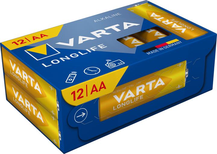 Varta Longlife (12 pcs., AA, 2800 mAh)