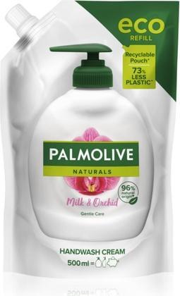 Actual product image Palmolive Naturals Orchid & Milk Handwash Cream 500ml (Liquid soap, refill, 500 ml)