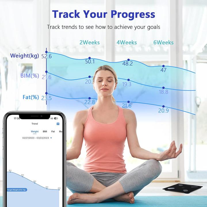 Immagine prodotto Diboniur Scala del grasso corporeo (180 kg)