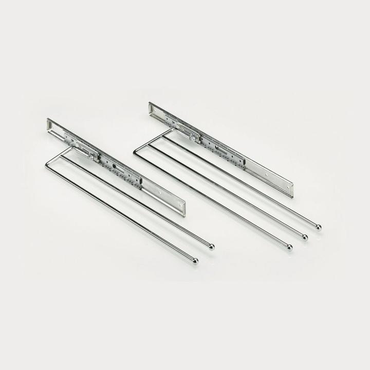 Produktbild Hettich Handtuchhalter 2 Stangen 102x495 mm verchromt