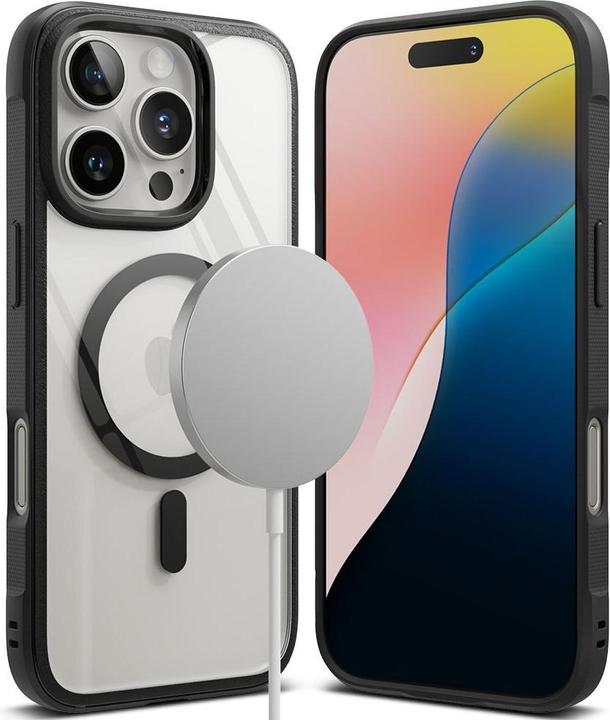 Produktbild Ringke Case for iPhone 16 Pro Max FUSION BOLD MAGNETIC BLACK (Apple iPhone 16 Pro Max)