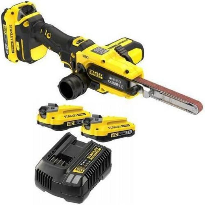 Stanley v20 bandfile belt sander with 2x 2.0ah (Belt sanders)