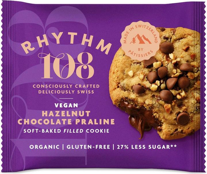 Rhythm 108 Praliné au chocolat Hazelnut (1 pcs, 50 g)