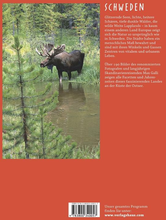 Produktbild Reise durch Schweden (Deutsch, Max Galli, Ulrike Ratay, 2011)