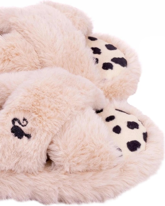Actual product image Barbie Girls Faux Fur Slip-on Slippers (31)