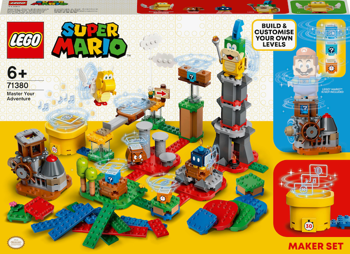 Actual product image LEGO Builder Set (71380, LEGO Super Mario)