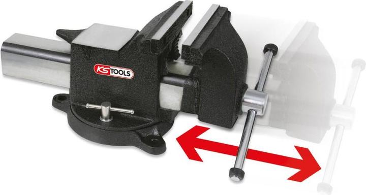 Actual product image KS Tools Parallel vice. 5 (140 mm)