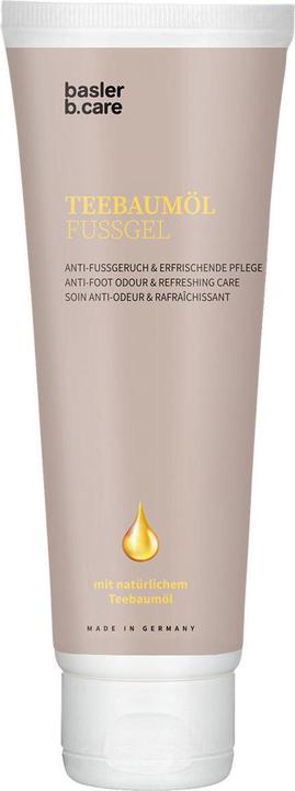 Image du produit Basler Gel pour les pieds à l'huile d'arbre à thé (Crème et gel pour les pieds, 125 ml)