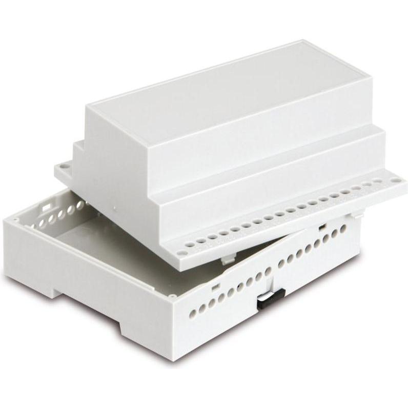 H-Tronic Hutschienengehäuse, 6-C, 105x71x90 mm (Gehäuse), Elektronikzubehör + Gehäuse, Grau