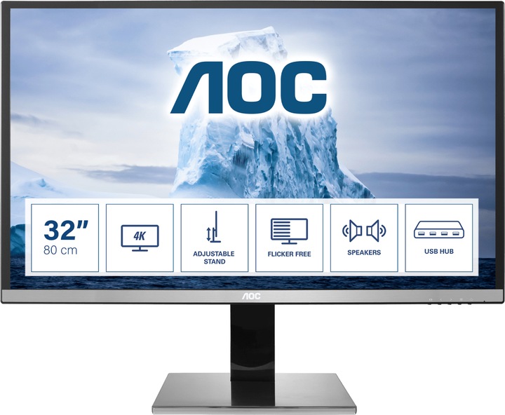 Actual product image AOC U3277pwqu (3840 x 2160 Pixels, 32")