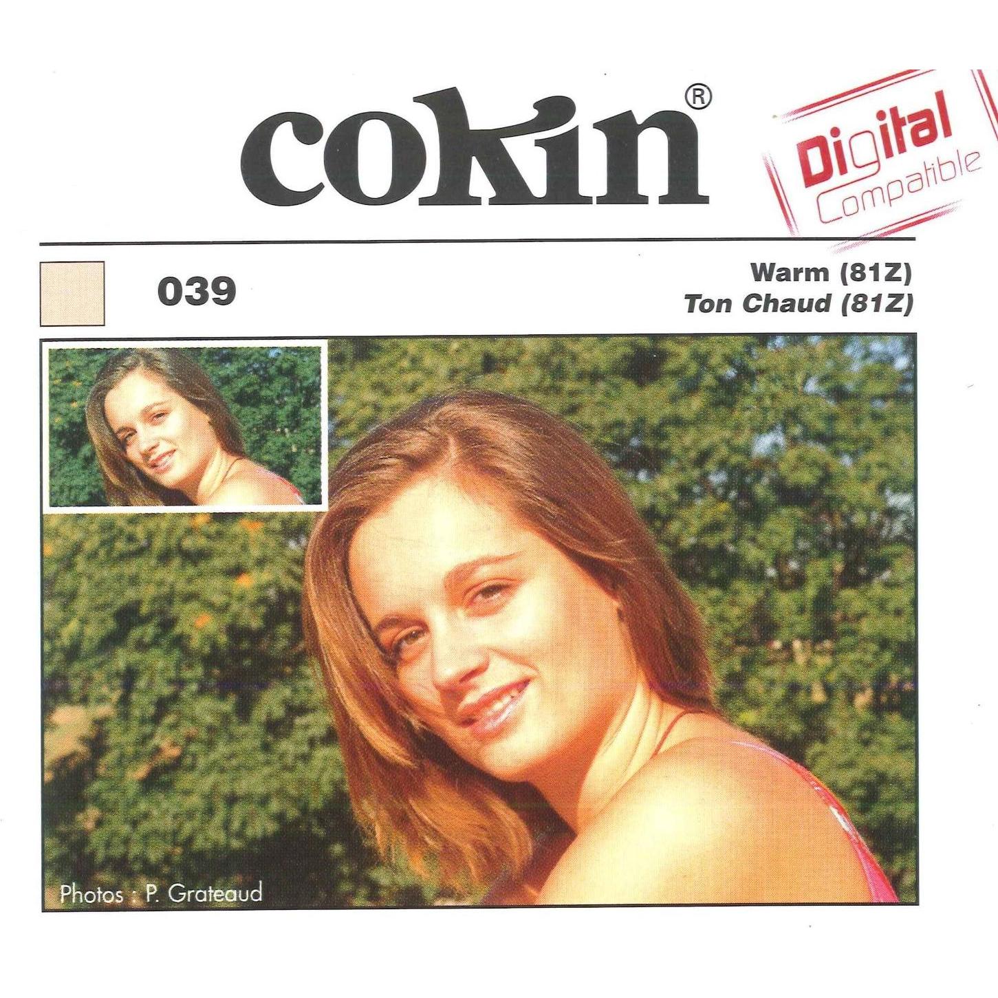 Cokin Filter X039 Warmton (81Z) #X039 (Effekt Filter, 81 mm), Objektivfilter, Orange