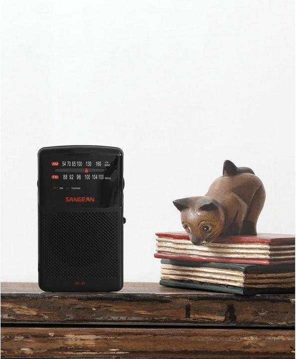 Produktbild Sangean SR-35 - Radio - Schwarz (FM)