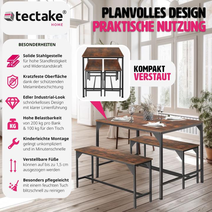 Actual product image tectake Bolton (Wood)