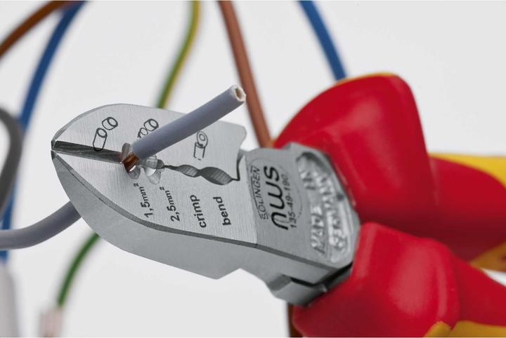 Actual product image NWS Electrician side cutter (190 mm)