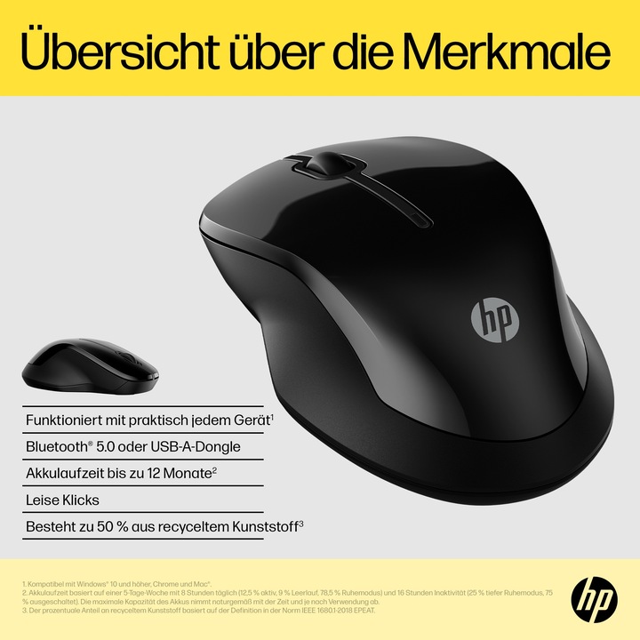 Productafbeelding HP 250 Draadloze muis met twee standen (P) (Draadloze)