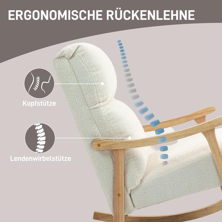 Actual product image Homcom Rocking chair