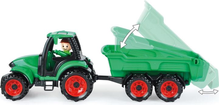 Produktbild Lena Truckies Tractor with 38 cm trailer