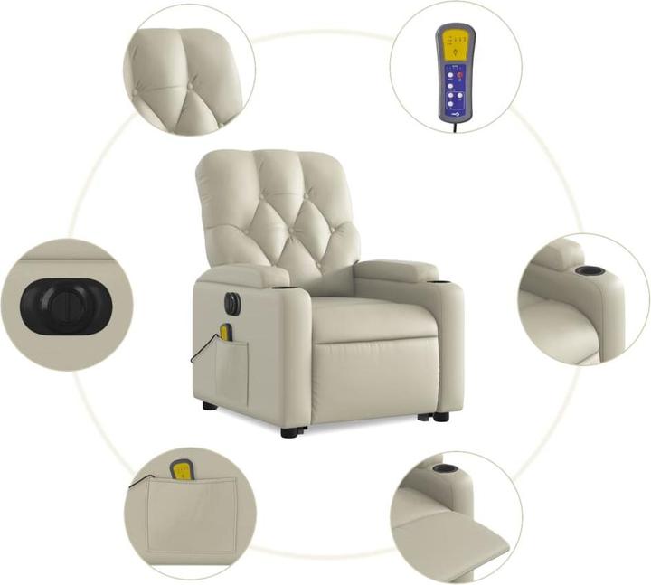 Image du produit vidaXL Massagesessel mit Aufstehhilfe