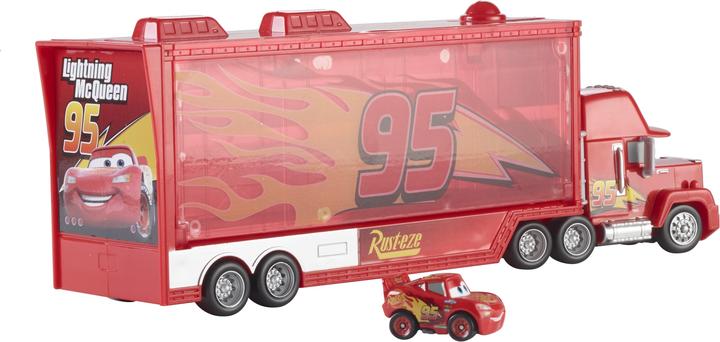 Produktbild Mattel Disney Cars Mini Mack Transporter (inkl. 1 Mini Racer Lightning McQueen)