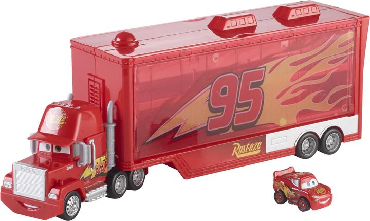Produktbild Mattel Disney Cars Mini Mack Transporter (inkl. 1 Mini Racer Lightning McQueen)