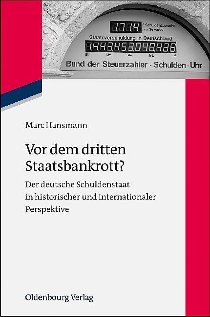 Produktbild Vor dem dritten Staatsbankrott? (Deutsch, Marc Hansmann, 2012)