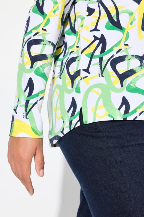 Immagine prodotto Laurasøn Maglia con stampa con lettere, scollo a girocollo, maniche lunghe e OEKO-TEX (40)