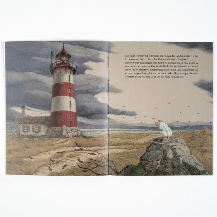 Productafbeelding Eisbjörn. Das unglaubliche Abenteuer eines tapferen Mäuserichs (Duits, Lev Kaplan, Max Kaplan, 2023)