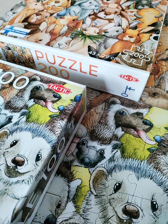 Produktbild Tactic Puzzle Lovers Hedgehogs 100 pcs puzzle (100 Teile)