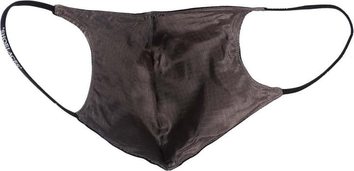 Actual product image Off Zebra Print Face Mask