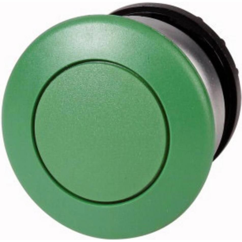 Eaton Electric GmbH Pulsante a fungo verde rast. vuoto M22-DRP-G, Pulsante + Interruttore, Verde
