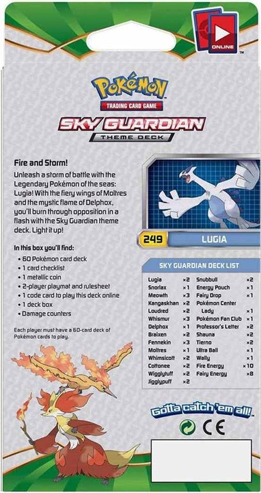 Image du produit Pokémon Lugia - Fates Collide Theme Deck (Anglais, Pont)
