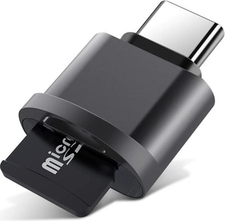 PowerGuard Mini USB-C MicroSD Adapter (USB Typ C, MicroDot)