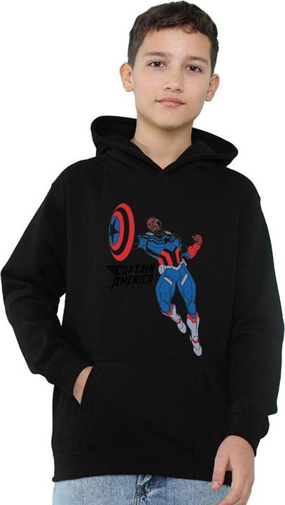 Produktbild Captain America Kapuzenpullover Zum Überziehen (128)